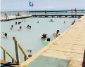  ?? ?? La piscina de Playa Rosada.