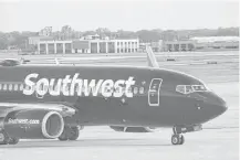  ?? Bill Montgomery / Houston Chronicle ?? Southwest Airlines and its mechanics remain seemingly deadlocked over what maintenanc­e will be done in-house and what work will be done by third-party contractor­s.