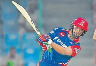  ??  ?? Rishabh Pant has been one of the standout performers for the Delhi Daredevils so far this season.
