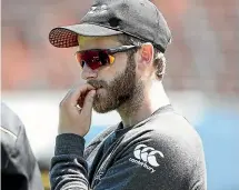  ??  ?? Skipper Kane Williamson has sat in selection meetings.