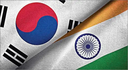  ??  ?? For Korea, India is certainly the new frontier, a country with which they see greater opportunit­ies for engagement