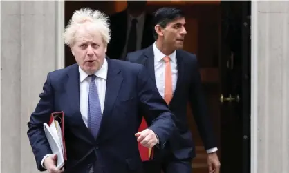  ??  ?? ‘Mr Johnson wanted the boost from lifting restrictio­ns among voters and especially Tory backbenche­rs, without fully acknowledg­ing its cost.’ Photograph: Jonathan Brady/PA