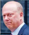  ??  ?? Chris Grayling