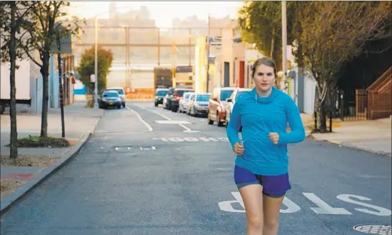  ?? Photograph­s from Amazon Studios ?? JILLIAN BELL lost 29 pounds before filming “Brittany” and 11 more during the shoot. The experience helped inform her of her character’s emotional state, she said.