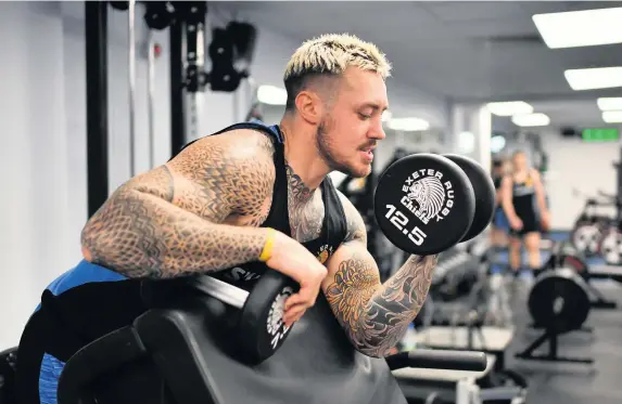  ??  ?? > England star Jack Nowell is getting ever-closer to a return to action, along with several other of his Exeter Chiefs team-mates