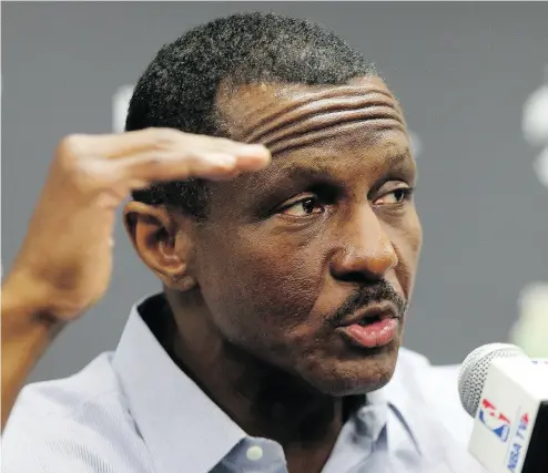  ?? DAVE ABEL / POSTMEDIA NEWS ?? Dwane Casey piloted the Toronto Raptors to five consecutiv­e playoff berths, but the team stalled this spring. Under Casey, the Raptors were 21-30 in the post-season, including three losing sweeps in the last four years.