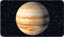  ??  ?? BRIGHT POINT Jupiter will become more prominent in night sky