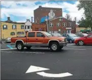  ?? TANIA BARRICKLO — DAILY FREEMAN FILE ?? Vehicles are parked in one of the two municipal lots on North Front Street in Uptown Kingston, N.Y., in September 2016.