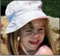  ??  ?? Missing: Madeleine McCann