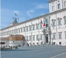  ??  ?? Quirinale Attesa per il secondo giro di consultazi­oni di Roberto Fico