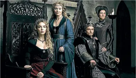  ??  ?? The White Princess, with Jodie Comer, left, is a prequel to popular period drama The White Queen.