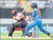  ?? AFP ?? Suzie Bates (62) helped New Zealand beat India by 4 wickets. ▪