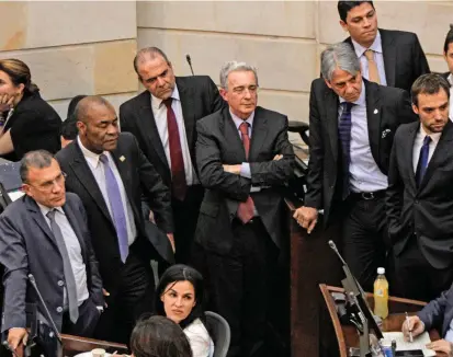  ?? FOTO ?? Aunque había algunas voces que apoyaban la reforma, finalmente, casi por unanimidad decidieron su hundimient­o. Era muy poco el contenido relacionad­o con el Acuerdo de paz.