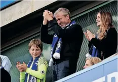  ?? | HANNAH MCKAY Reuters ?? ROMAN Abramovich seen here celebratin­g at Stamford Bridge.