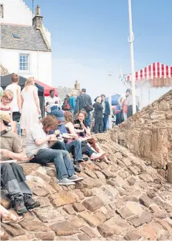  ?? Picture left: George McLuskie. ?? The Crail Food Festival, above, left and right, is just one of the ways of celebratin­g the amazing culinary produce of Fife.