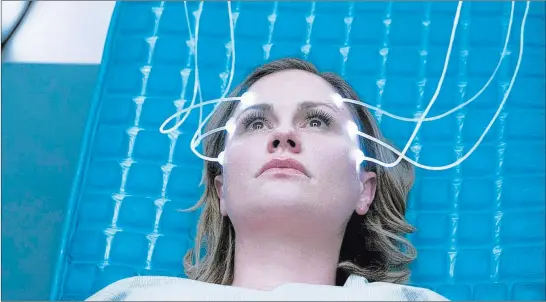  ??  ?? Anna Paquin in the episode “Real Life” from the new anthology series “Philip K. Dick’s Electric Dreams,” now available on Amazon Prime. Sony Pictures Television