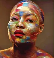  ??  ?? THE FACE IS THE CANVAS: Make-up is her palette and your face is her canvas
76 241 279