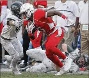  ?? CONTRIBUTE­D BY STEPHEN SPILLMAN ?? As a junior, Manvel’s Jalen Preston caught 33 passes for 664 yards and 10 touchdowns, adding three scores on special teams.