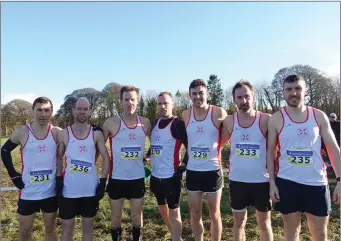  ??  ?? The North Sligo Men’s Team Who Finished 3rd In The National Intermedia­te Crosscount­ry Championsh­ip: Aidan McMoreland,Alan Wallace,Eamon Murphy,Eamon McAndrew,Feidhlim McGowan,Craig Brennan and David McCullagh.