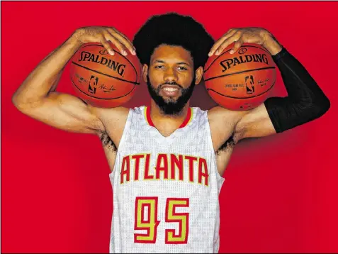 ?? KEVIN C. COX / GETTY IMAGES ?? Rookie DeAndre Bembry, a 6-foot-6 first-round draft pick by the Hawks out of St. Joseph’s, is out to show his coaches and teammates “I can play with the ball in my hands.”