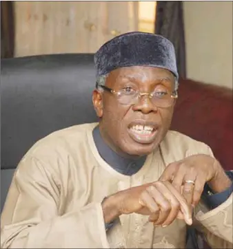  ??  ?? Ogbeh, remains in government while his kinsmen are being killed
