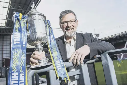  ??  ?? 0 Hearts manager Craig Levein will be demanding more from his players when they face St Johnstone in the Scottish Cup tomorrow.
