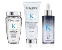  ?? ?? Flakes away: Kerastase’s Symbiose Anti-Dandruff range