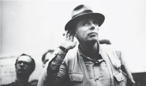  ??  ?? Enigma variations: Joseph Beuys