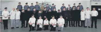  ??  ?? Boldon School Sea Cadets.