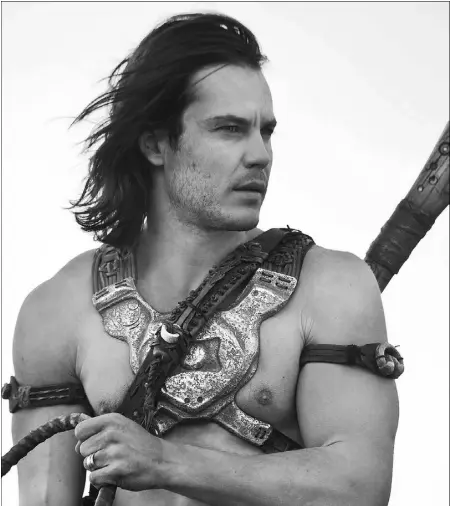  ?? Supplied ?? Watch for a trailer from Disney’s John Carter, starring Taylor Kitsch, to air at the Super Bowl on Sunday.