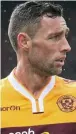  ??  ?? Sent off in Paisley: Scott McDonald