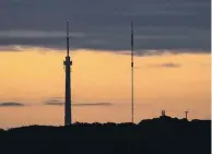  ?? PHOTO: GETTY IMAGES ?? Broadcasti­ng . . . The Emley Moor transmitti­ng station, the tallest freestandi­ng structure in the United Kingdom.