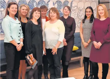  ??  ?? >
(From left) Janie Frampton, Sports Officals UK; Eileen Schofield, Schofield and Associates; Sue Hurrell, IoD; Suzette Davenport, former Chief Constable, Gloucester­shire Police; Janette Rawlinson, Just Real Solutions; Janine Green, Resolve ASB; Abhi...