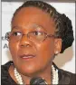  ??  ?? Transport Minister Dipuo Peters