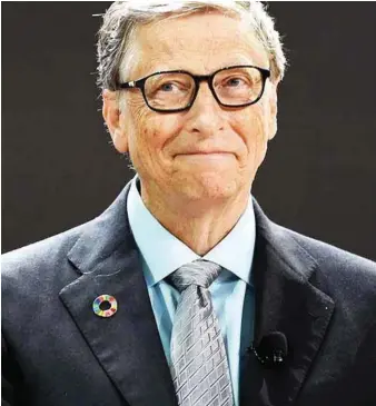  ??  ?? Bill Gates