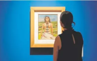  ?? // FUNDACIÓN CASA DE MÉXICO ?? FRIDA KAHLO. ‘LA COLUMNA ROTA’ En este lienzo, de 1944, la artista mexicana pinta su cuerpo desnudo en el que destaca la herida abierta que recorre su torso