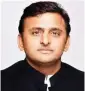  ??  ?? Akhilesh Yadav