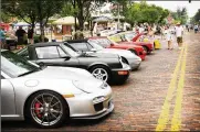  ??  ?? The Red Brick Reunion Porsche Car Show in Oxford will feature hundreds of high-end vehicles