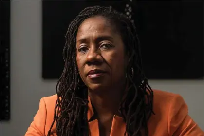  ?? ?? Sherrilyn Ifill in Washington DC in 2018. Ifill aims to train a generation of lawyers on the 14th amendment. Photograph: Andre Chung for The Washington Post via Getty Images