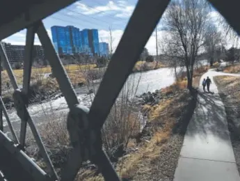  ??  ?? Residents can enjoy the great outdoors in Denver along the South Platte River, where Commons Park and the City of Cuernavaca Park join together. Denver Post file photo