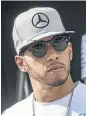  ??  ?? LEWIS HAMILTON