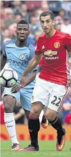  ??  ?? United’s clash with City could take place on Wednesday, April 26
