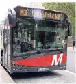  ?? RP-FOTO: SCHÜSSLER ?? Die kürzlich gelieferte­n Metrobusse sorgen für Probleme.