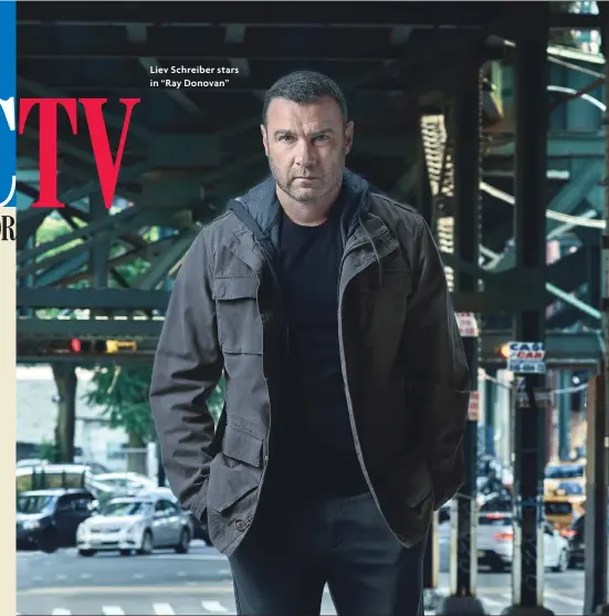  ??  ?? Liev Schreiber stars in “Ray Donovan”