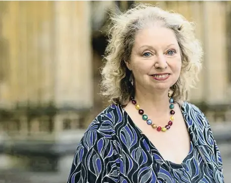  ?? DAVID LEVENSON ?? L’escriptora Hilary Mantel va ser nomenada el 2014 Dama de l’Orde de l’Imperi Britànic