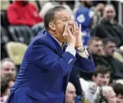  ?? ASSOCIATED PRESS ?? Kentucky coach John Calipari will be back for his 16th season, the school’s athletic director says, despite a loud faction of fans howling for his ouster.