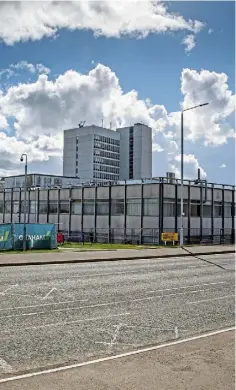  ?? ?? AMBITIOUS: NHS Fife’s Victoria Hospital, Kirkcaldy.