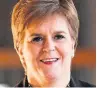  ??  ?? Support Nicola Sturgeon