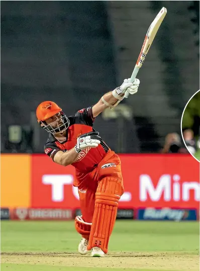  ?? ?? Kane Williamson has struggled with the bat for the Sunrisers Hyderabad in the Indian Premier League.