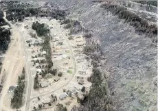  ?? CHIEF RICK McLEAN ?? Rebuilding 21 Tahltan First Nation homes destroyed by wildfire in Telegraph Creek won’t begin until spring, when the ground isn’t frozen.